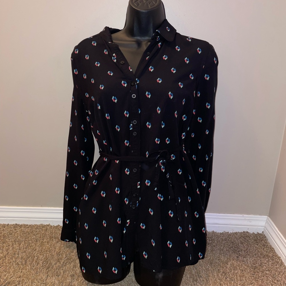 Thyme maternity blouse med